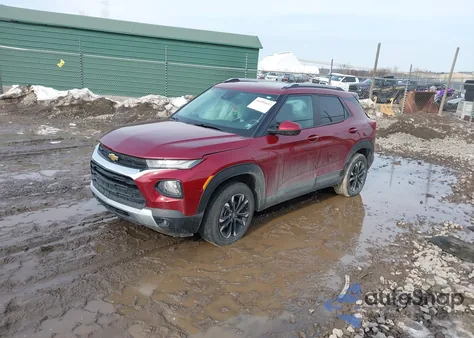 2022 Chevrolet Trailblazer Awd Lt z USA, uszkodzony, nr VIN KL79MRSL2NB145931